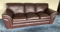 DeCoro Leather Couch