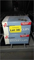 24 binder clips