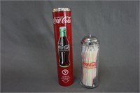Coca-Cola Straw and Cup Dispensers Coke