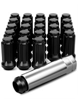 OMT M14x1.5 Lug Nuts Black with Spline Tuner, XL 2