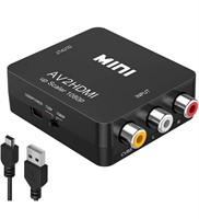 Amtake RCA to HDMI Converter, 1080P RCA Composite