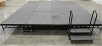 StageRight Portable Stage w/ (6) 6' x 8' Sections