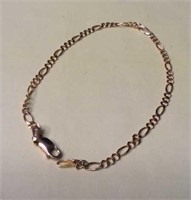 585 gold Italy Chain Link Bracelet