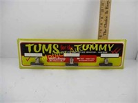 VINTAGE TUMS FOR THE TUMMY ADVERT. SIGN