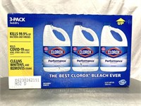 Clorox Performance Disinfecting Bleach 3 Pack