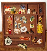 Curio Shelf w/Miniatures 14" x 13"