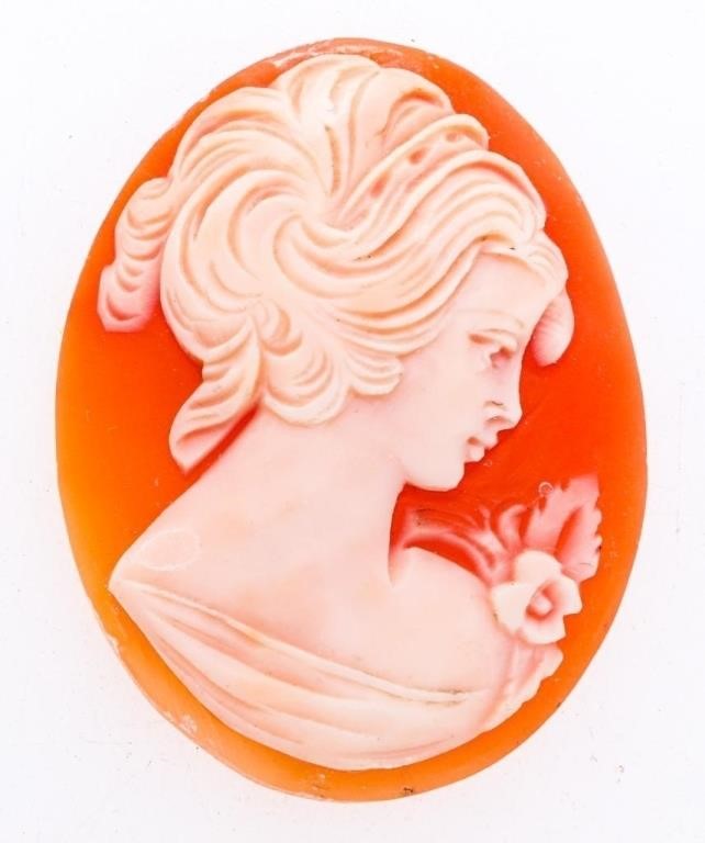 ESTATE Hand Carved Cameo