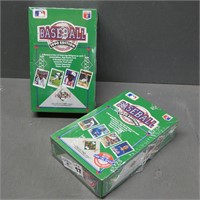 (2) 1990 Upper Deck Baseball Sealed Boxes