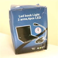 Double Arm LED Booklight