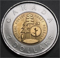 Canada $2 2011 Boreal Forest