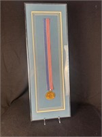 Charlotte Motor Speedway Qualifier Medal w/ Frame