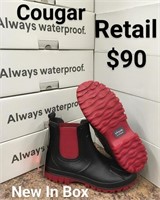 NEW Ladies Storm By Cougar Rain Boots Size 9 $90