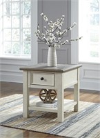 Ashley t637-3 Rectangular End Table w' Drawer