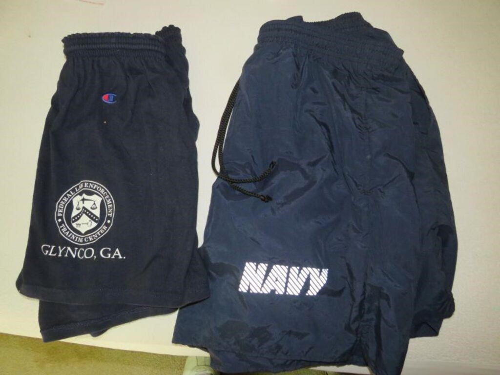 Navy & Federal Training Shorts