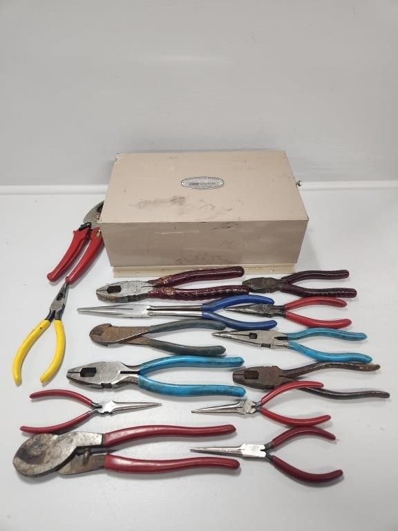 Assorted Pliers, Lennox Box