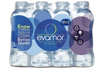 Evamor Alkaline Water  20 Fl Oz  12 Pack