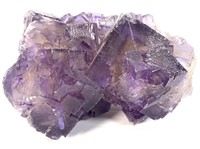 Lg Purple Fluorite Specimen 5.5"