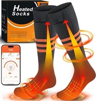 Heated Socks Rechargeable 5000mAh*2 Batteries for