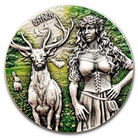 2023 2 Oz Silver Germania Valkyries: Ostara Hr