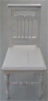 Vtg Child's Painted Chair 24"h
