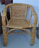 Wicker Casual Side Chair