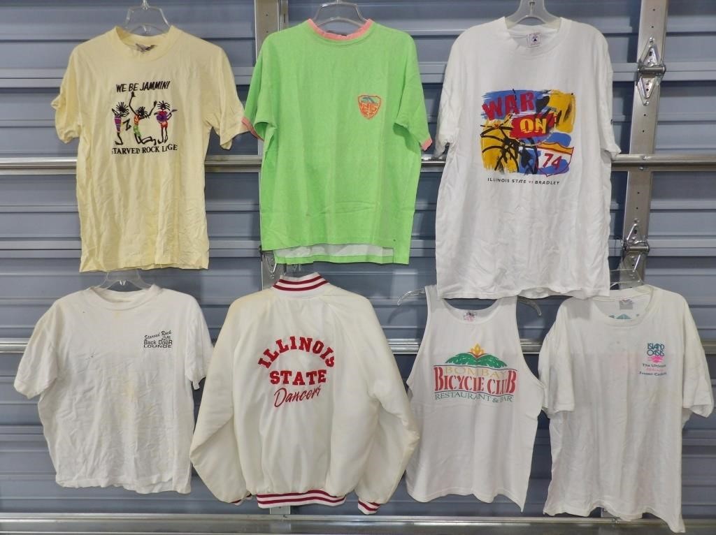 1990s T-Shirts, ISU Jacket, Starved Rock, Etc.