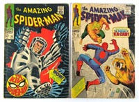 The Amazing Spider-Man Group of 2 (Marvel, 1968)