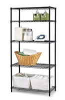FOR LIVING ADJUSTABLE 5-TIER WIRE SHELVING
