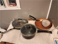 Pan , Skillets and Strainer