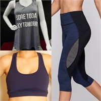 Women’s 3 pc Athletic Wear Set Size Large