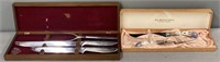 Gerber & Sheffield Cutlery Sets Cased