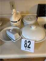 Porcelain Serving and Baking Dishes