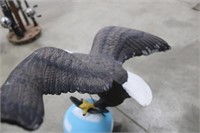 Aluminum Bald Eagle Figurine