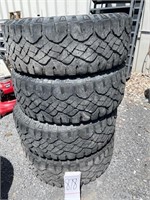 4 - Goodyear LT285/60R20 Tires