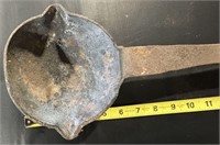 Antique Cast Iron Smelting Ladle