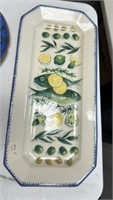 Sardinia Williams Sonoma Italy Ceramic Platter