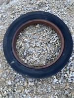 4.40-4.50-21 Tire on Unknown Rim