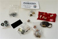 GOOD LOT OF VINTAGE PINS INCL FREDERICTON