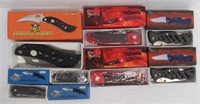 (7) Assorted pocket knives in boxes.