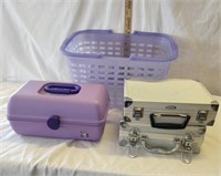 Caboodle, (2) Metal Cases