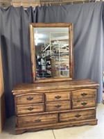 Oak Finished Dresser