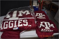 Texas A&M Comforter Dust Ruffle, Pillow Cases