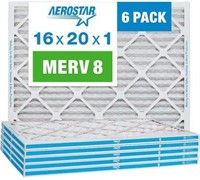 $41 Aerostar 16x20x1 MERV 8 air filter