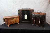Decorative Boxes and Peterboro Basket