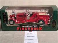 1937 Ahrens-Fox Die Cast Firetruck 1/30 Bank