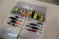 (4) Containers Of Spinner Baits and Components