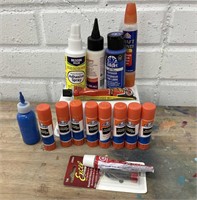 Glue Sticks and Adhesiives