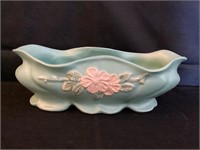 Vintage Weller pottery console bowl