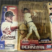 LANCE BERKMAN SIGNED ACTION FIGURE