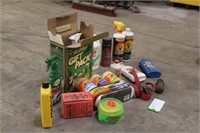 Assorted Automotive Cleaning Supplies